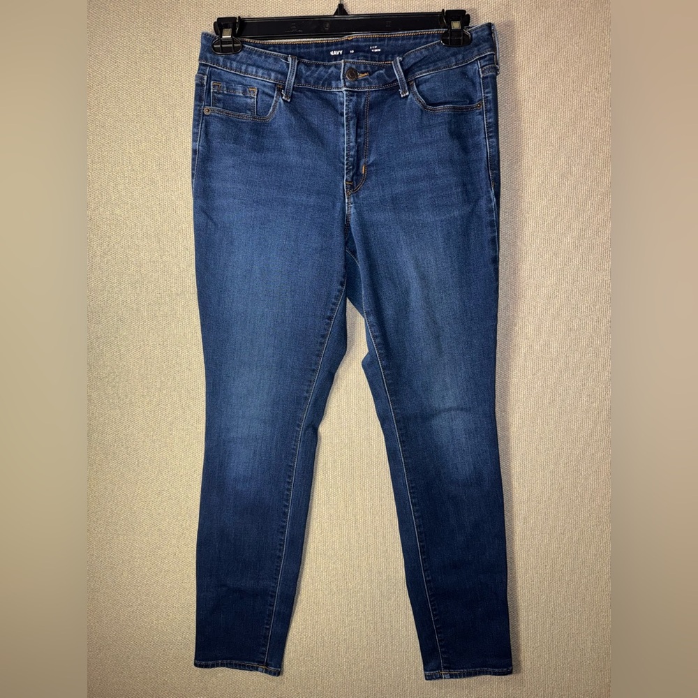 Old Navy size 10 Women's Dark Blue Skinny Jeans